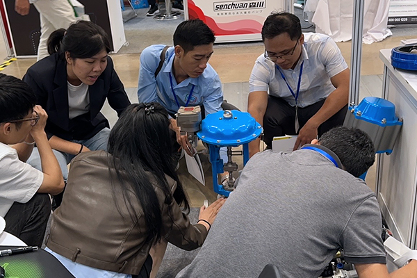 Практическое обучение продуктов клапана