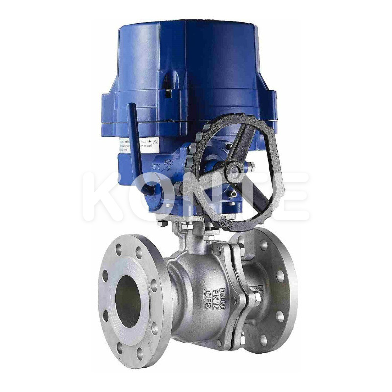 Электрический американский стандартный фланговый шаровой клапан