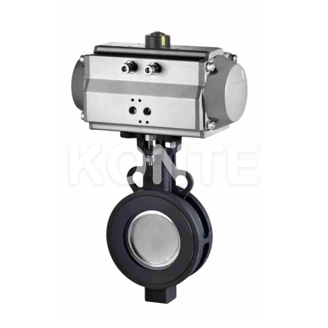 Пневматический высокопроизводительный клапан бабочки