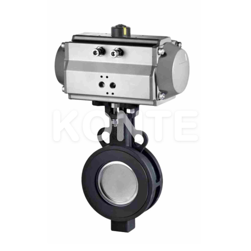 Пневматический высокопроизводительный клапан бабочки