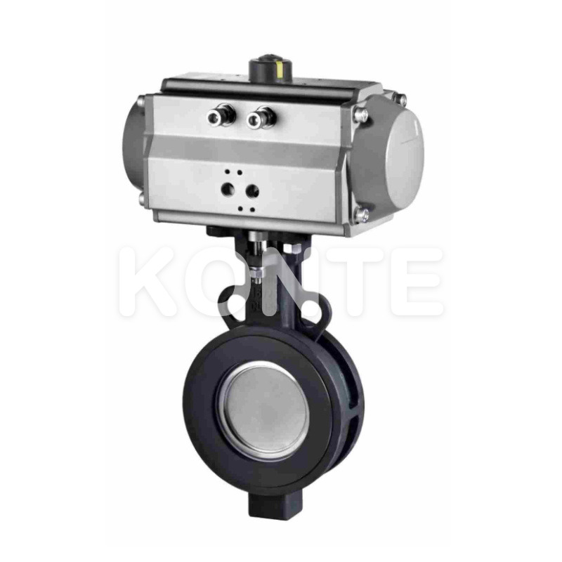 Пневматический высокопроизводительный клапан бабочки