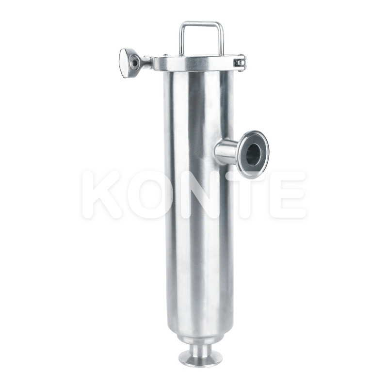 Фильтр с зажатым углом 304/316L для санитарных применений