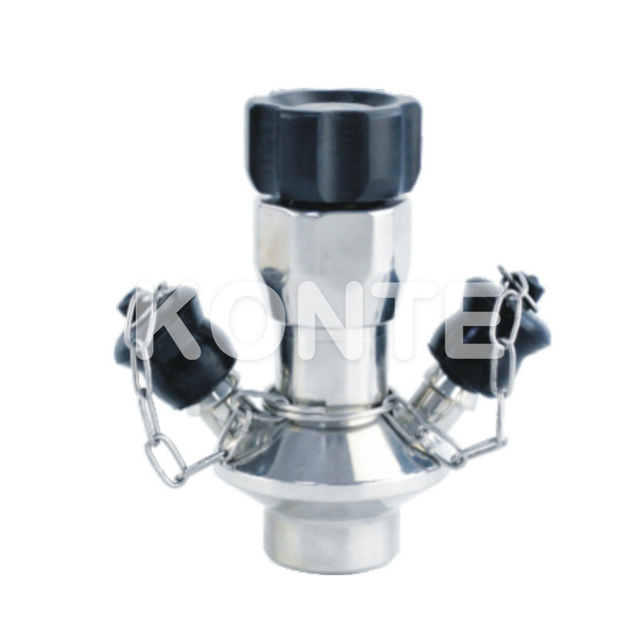 Клапан отбора проб с двойным соплом