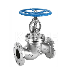 Фланцевой клапан из нержавеющей стали.