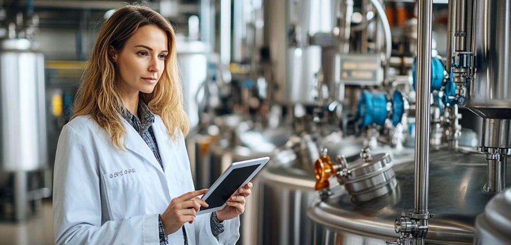 Продовольственное оборудование с санитарными клапанами