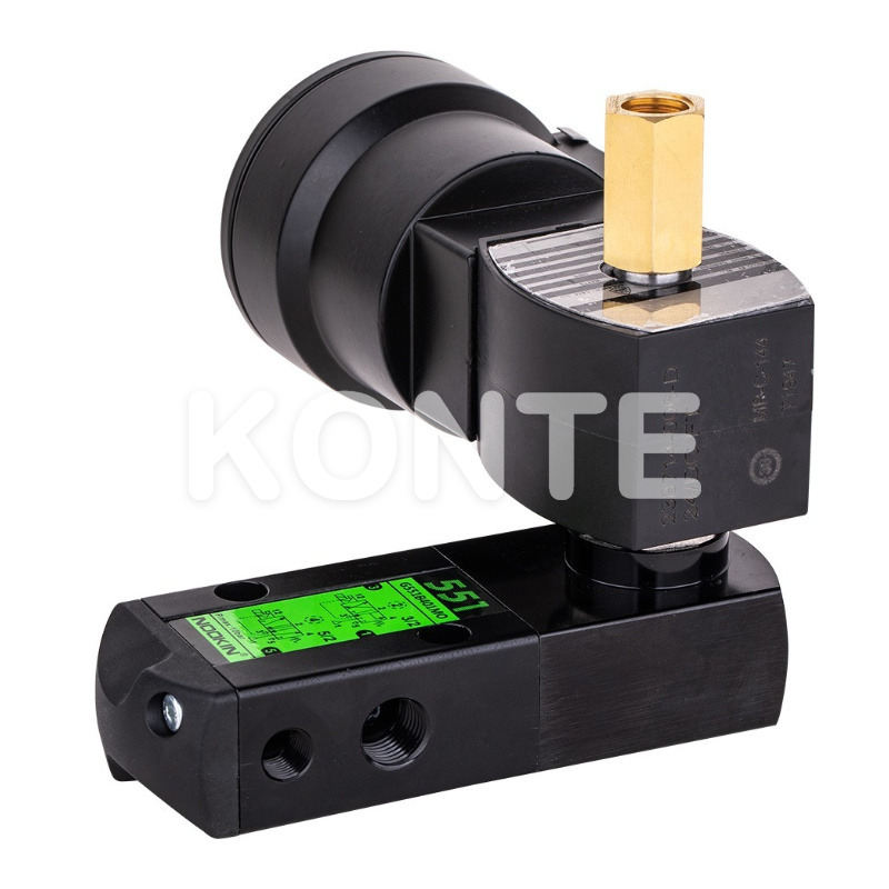 Одномесидный клапан типа большой катушки