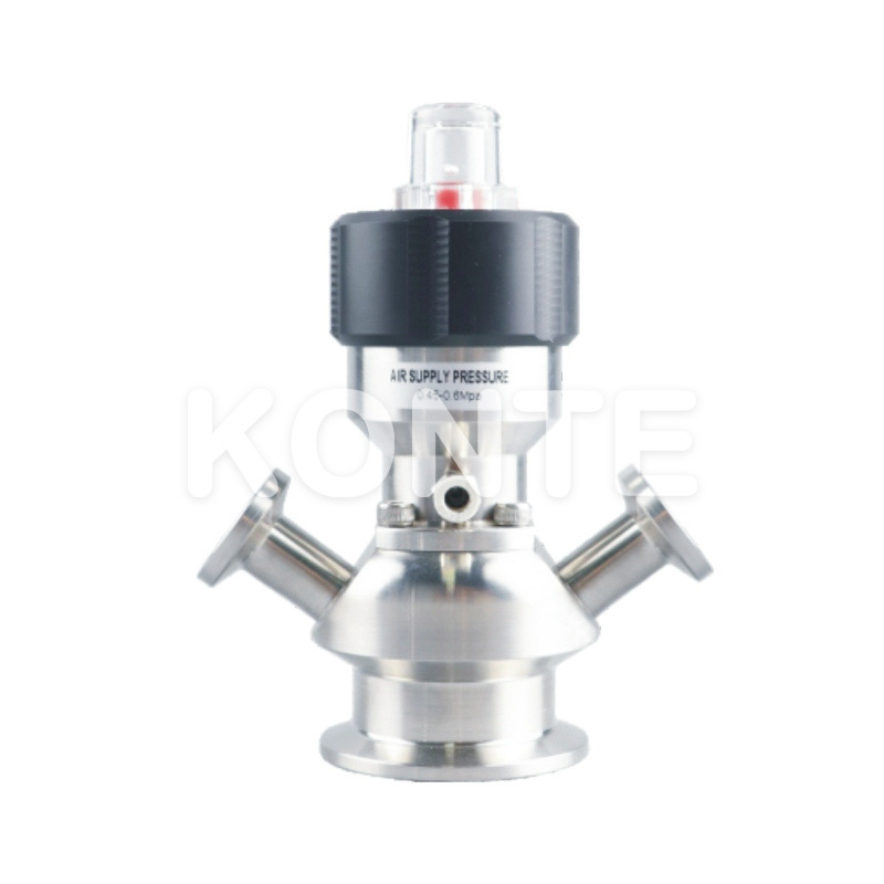 Клапан пневматического асептического отбора проб