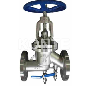 Клапан глобуса из нержавеющей стали с портами продувки/промывки