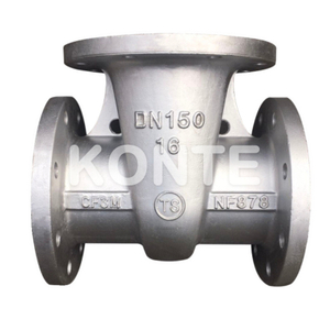 CF8/CF8M Корпус клапана затвора из нержавеющей стали