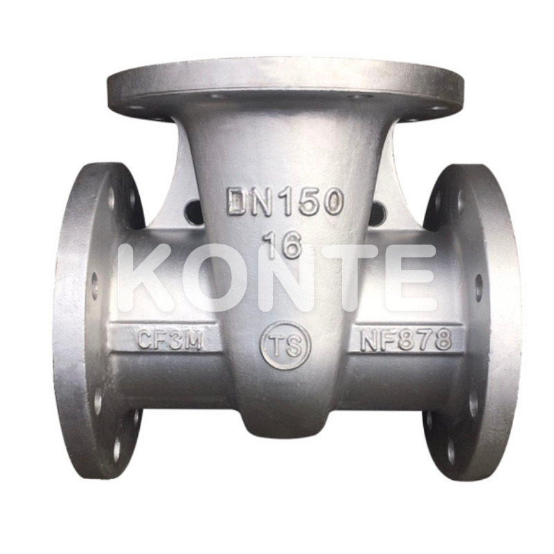CF8/CF8M Корпус клапана затвора из нержавеющей стали