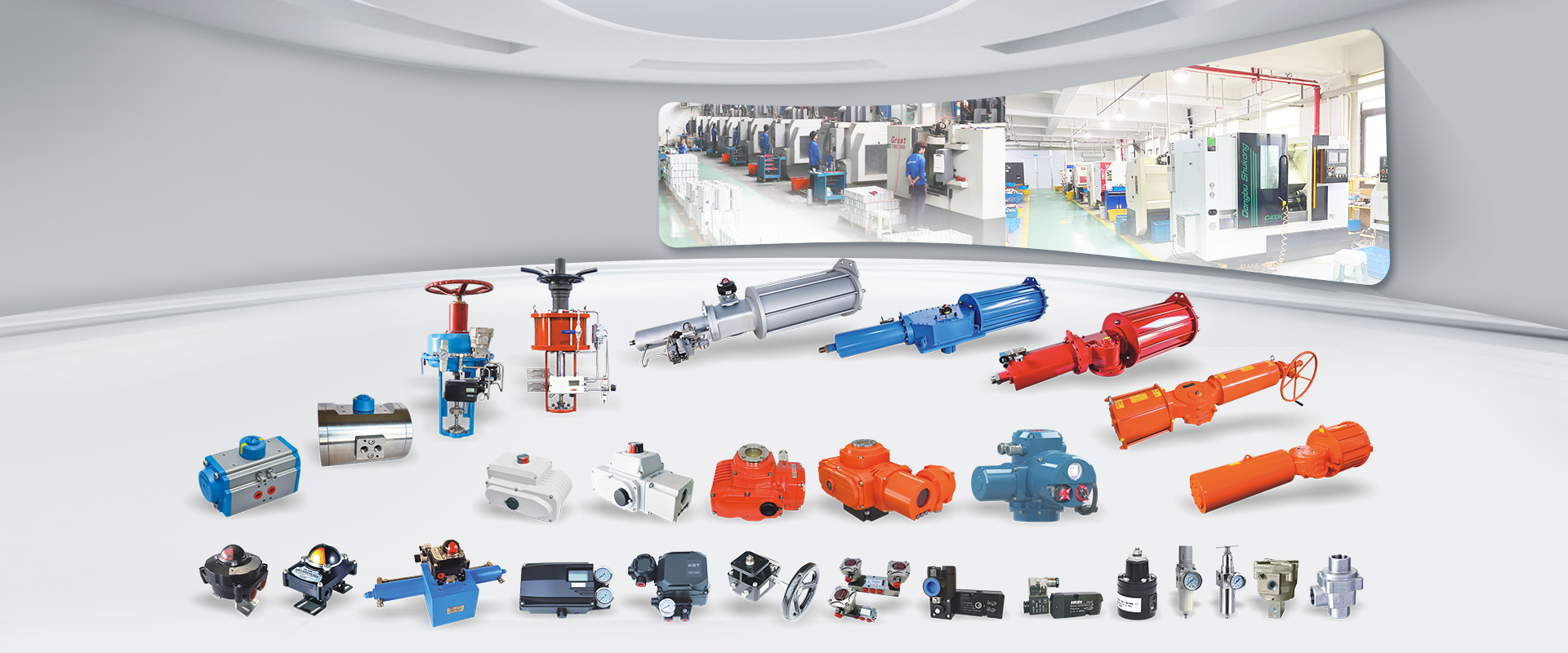 Professional valve actuators manufacturing with 30 years experience