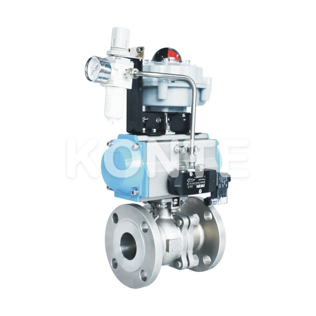 Фланец шаровой клапан