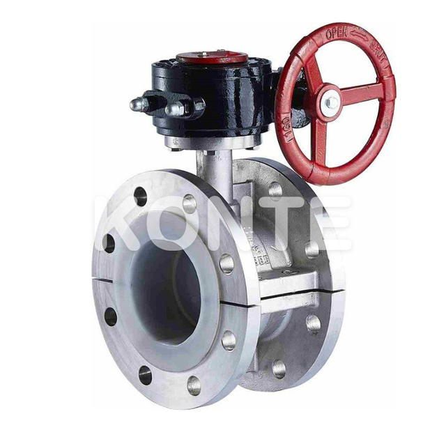 Флуанный фланцевый клапан бабочки