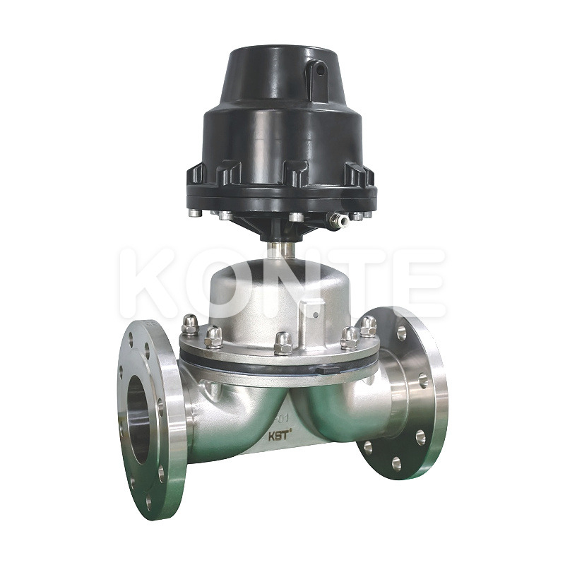 Алюминиевый сплав -пневматический фланцевый клапан