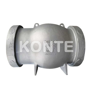 Корпус клапана осевого потока