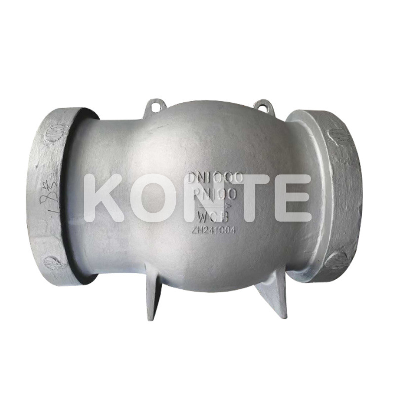 Корпус клапана осевого потока