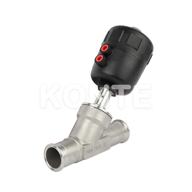 Клапан сиденья с пневматическим приводом из нержавеющей стали