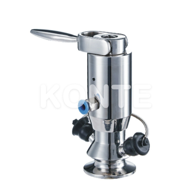 Встроенный стерильный клапан отбора проб с рукой/газом