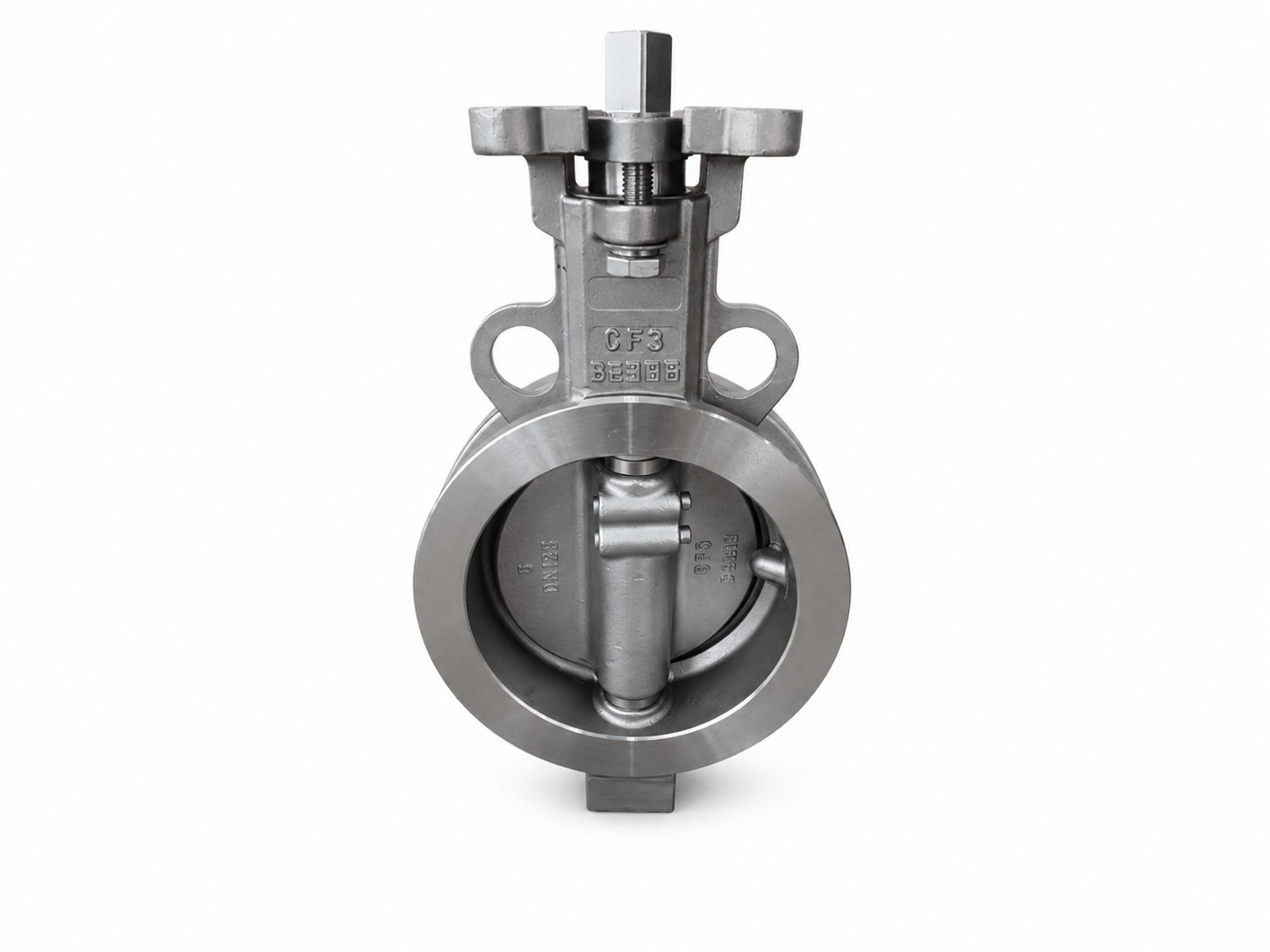 Двойной эксцентриковый дроссельный клапан с жестким уплотнением